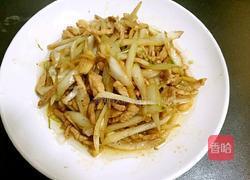 肉炒白菜丝的做法图解15