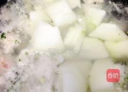 清水丸子冬瓜汤的做法图解5