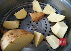 红薯花卷的做法图解1