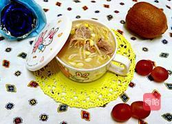 豆芽排骨汤的做法图解8