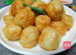 炸墨鱼丸的做法图解9