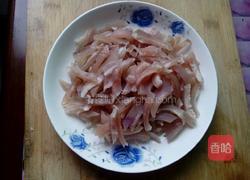 辣椒炒肉皮的做法图解5