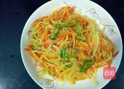 土豆胡萝卜丝的做法图解12