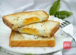 土司面包煎鸡蛋的做法图解11