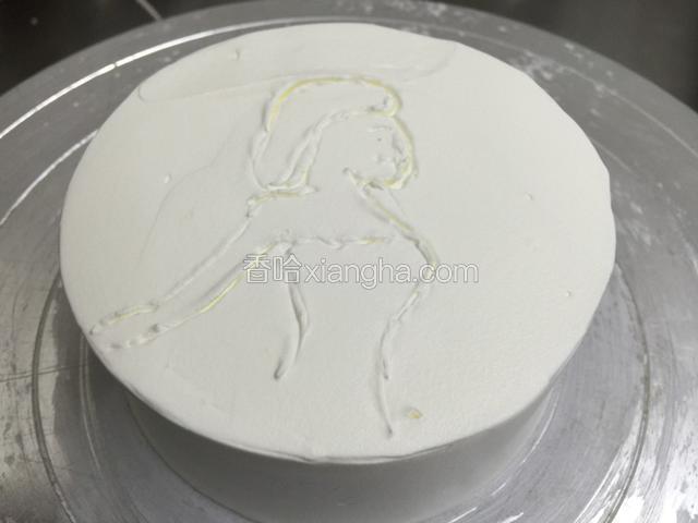 线条画出、人形自己订