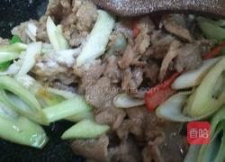 大葱炒羊肉片的做法图解11