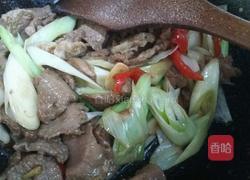 大葱炒羊肉片的做法图解12