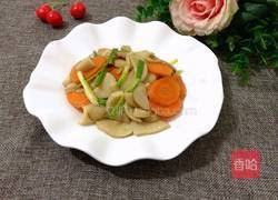 杏鲍菇炒胡萝卜的做法图解6