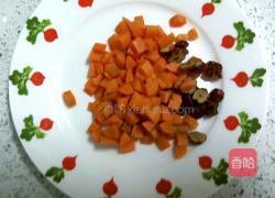 胡萝卜糯米饭的做法图解2