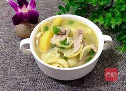 苹果百合瘦肉汤的做法图解7