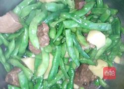 土豆豆角炖南瓜的做法图解4