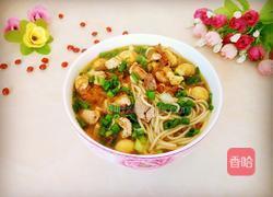 鸡杂面的做法图解7