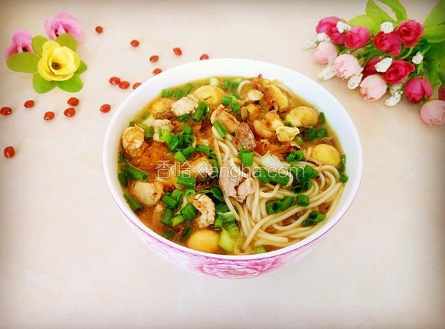 鸡杂面