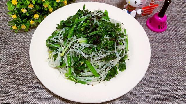 芝麻拌菠菜