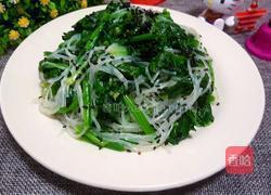 芝麻拌菠菜的做法图解5