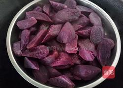 紫薯饼（烤箱无油版）的做法图解1