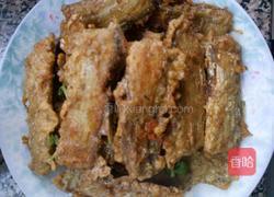 浇汁带鱼段的做法图解3
