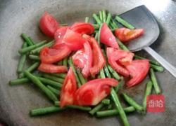 豇豆西红柿的做法图解7