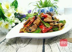 豆豉双椒炒鹅肉的做法图解8