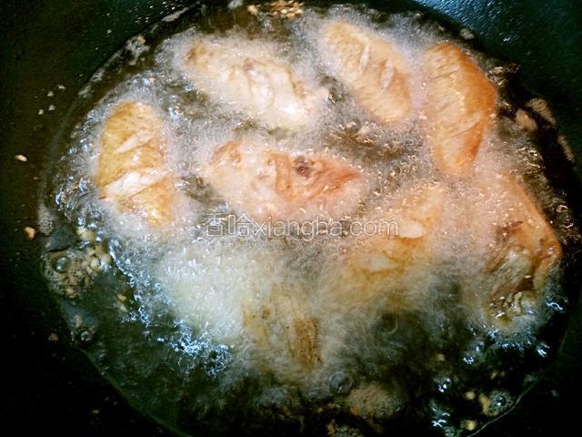 炸至两面硬壳