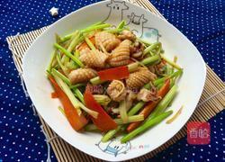 鱿鱼炒芹菜的做法图解11