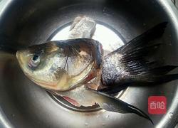 鲢鱼头尾汤的做法图解1