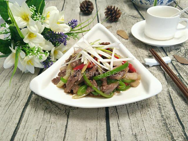 牛肉炒生姜
