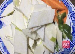 茭白肉片的做法图解1