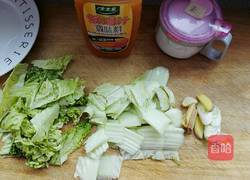 清炒白菜的做法图解2