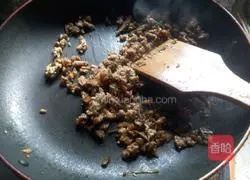 Illustration of making slag sesame cakes 2