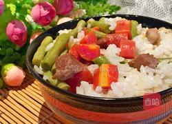 豇豆饭的做法图解7