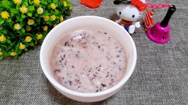 椰汁紫米露
