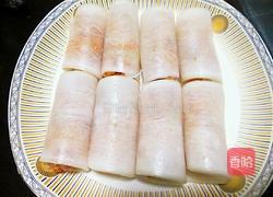 白萝卜肉卷的做法图解4