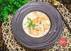 奶香青豆煨河虾的做法图解12