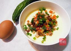 三鲜蛋羹的做法图解4