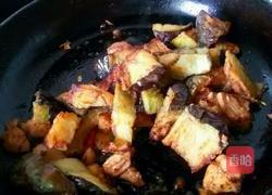 羊肉烧茄子的做法图解7