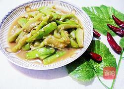 白油丝瓜的做法图解3