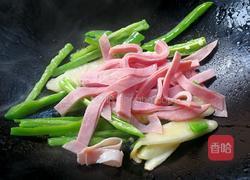 炒火腿的做法图解4