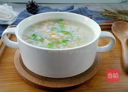 鸡肉青菜粥的做法图解8