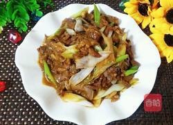 大蔥爆羊肉的做法圖解10