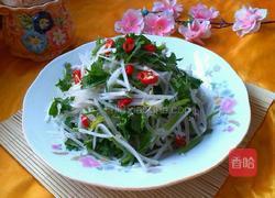 酸辣香菜萝卜丝儿的做法图解5