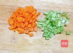 宝宝三文鱼粥的做法图解3