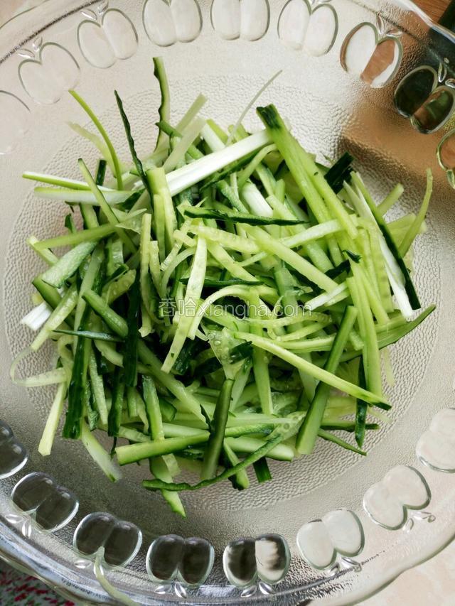 黄瓜切丝