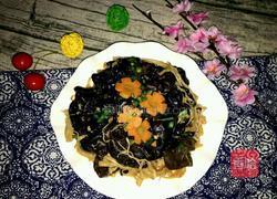 金针菇炒木耳的做法图解9