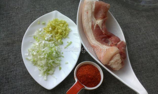 准备食材