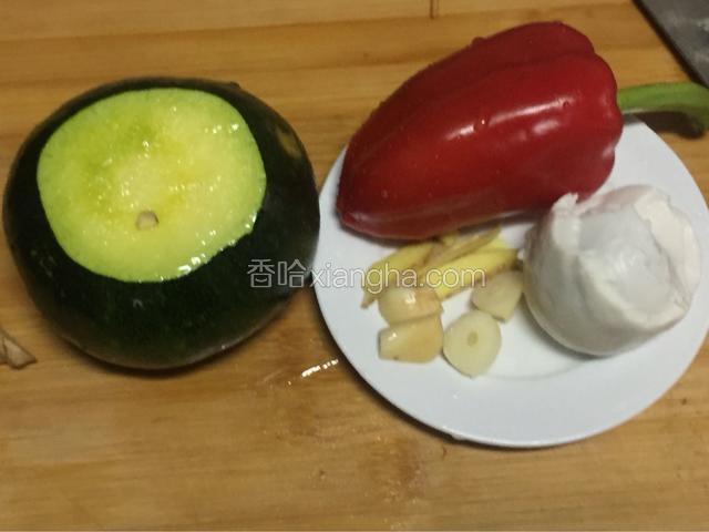 准备好食材