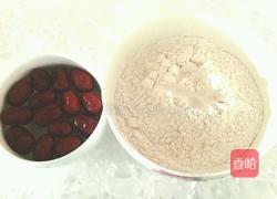 糯米粉红枣年糕的做法图解1