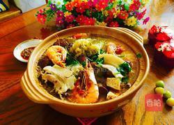 沙锅炖酸菜血肠的做法图解17