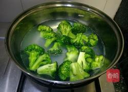 鱿鱼西兰花的做法图解7