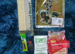 吞拿鱼玉米寿司的做法图解1